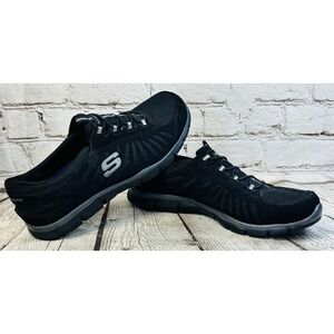 Skechers Flex Women's Sneakers Size 8.5 Black 22169EW Lightweight Comfort‎ Shoes
